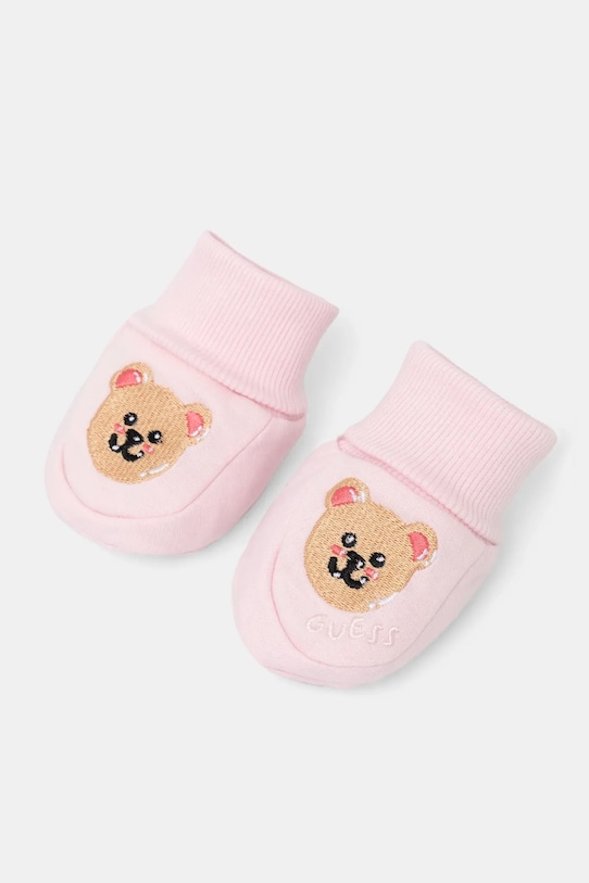 Βρεφικά παπούτσια Guess χωρίς μόνωση ροζ H4BZ08.KCG11.G.PPYA