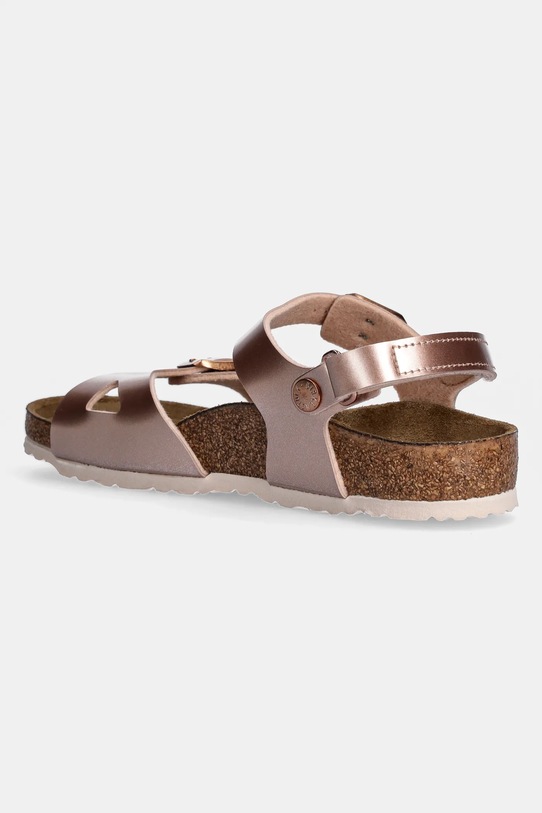 Lány Birkenstock gyerekszandál bőrből Rio AS Kids AS Kids 1029535.24.35 rózsaszín