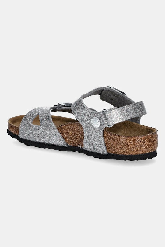 Fete Birkenstock sandale copii Rio AS Kids 1029477.24.35 argintiu
