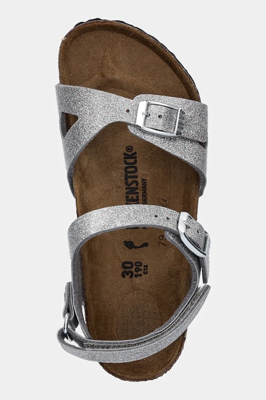 Birkenstock sandale copii Rio AS Kids argintiu 1029477.24.35