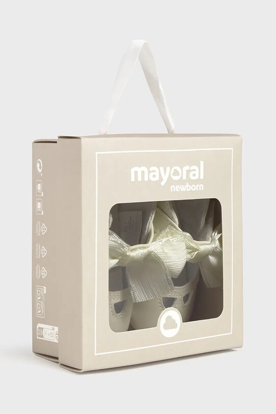 Черевики для немовля Mayoral Newborn бежевий 9900.2H.Newborn.PPYH