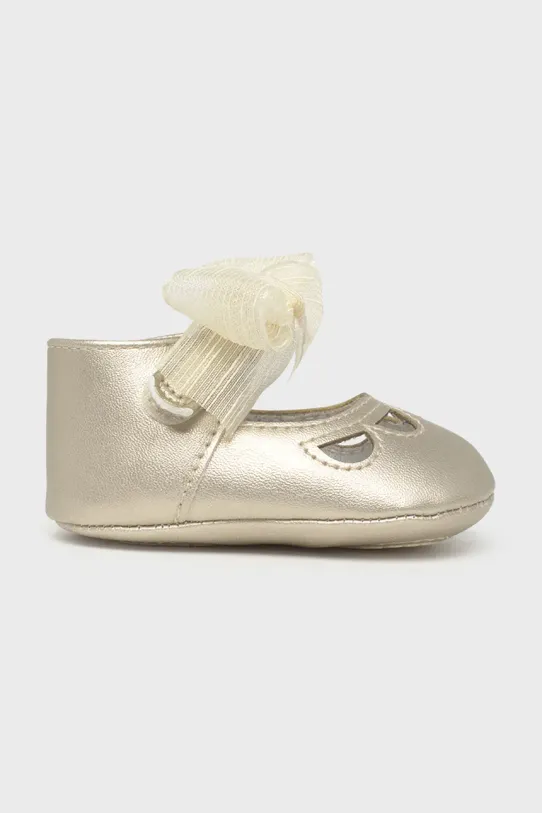 Mayoral Newborn buty niemowlęce 9900.2H.Newborn.PPYH złoty SS25