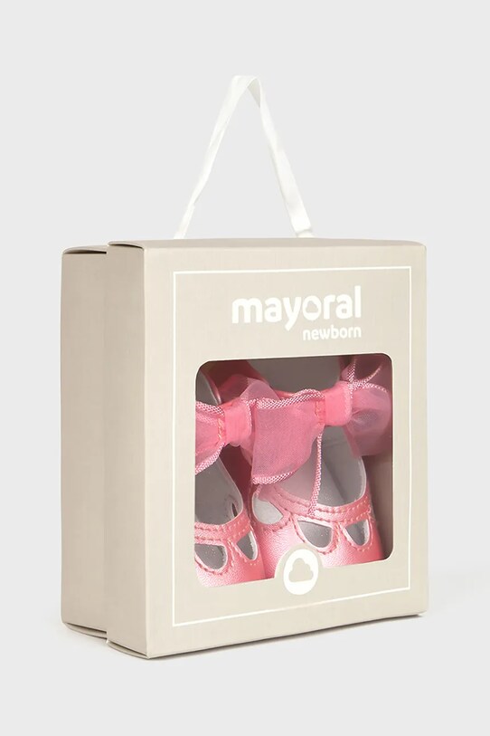 Обувь для новорождённых Mayoral Newborn розовый 9900.2H.Newborn.PPYH