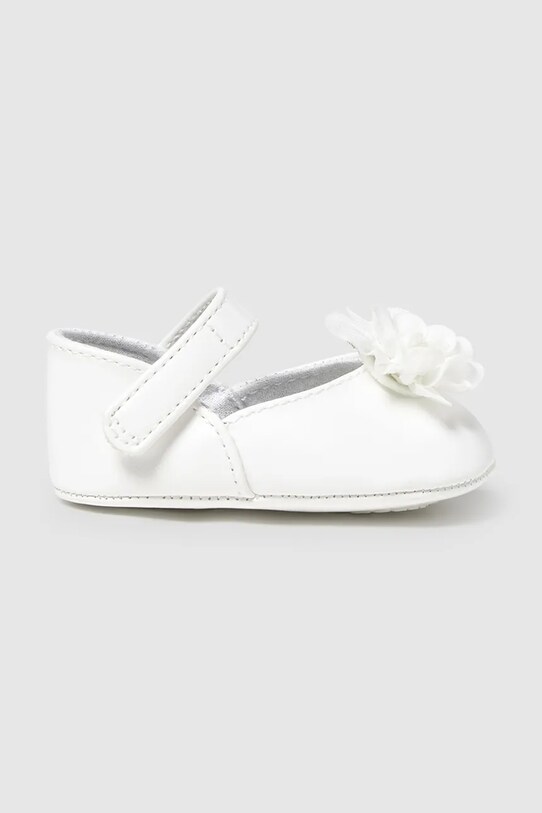 Βρεφικά παπούτσια Mayoral Newborn 9902.2J.Newborn.PPYH λευκό SS25