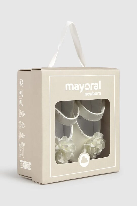 Черевики для немовля Mayoral Newborn бежевий 9902.2J.Newborn.PPYH