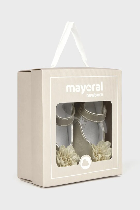 Черевики для немовля Mayoral Newborn золотий 9902.2J.Newborn.PPYH