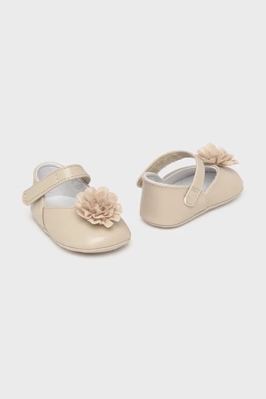 Mayoral Newborn pantofi pentru bebelusi sintetic bej 9902.2J.Newborn.PPYH