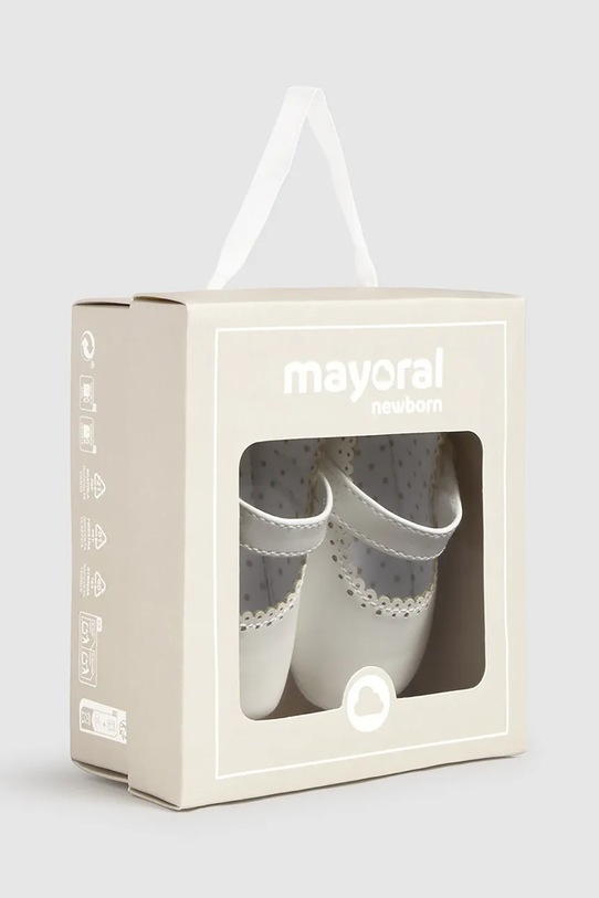 Черевики для немовля Mayoral Newborn білий 9903.2K.Newborn.PPYH