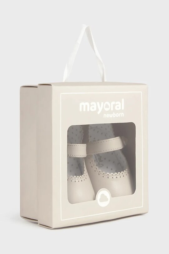 Cipele za bebe Mayoral Newborn bež 9903.2K.Newborn.PPYH