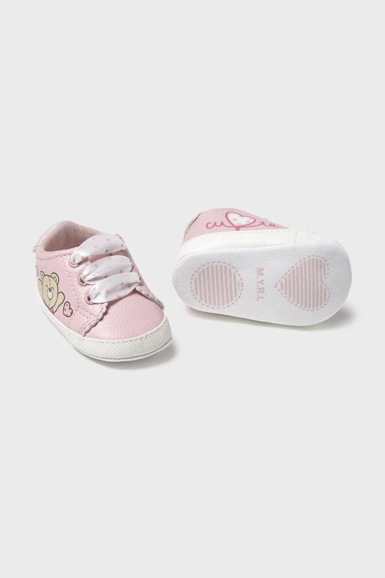 Dziewczynka Mayoral Newborn buty niemowlęce 9905.2P.Newborn.PPYH różowy