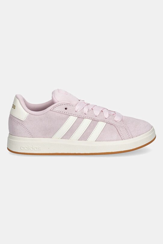 Детские замшевые кроссовки adidas GRAND COURT 00s JP5895 розовый SS25