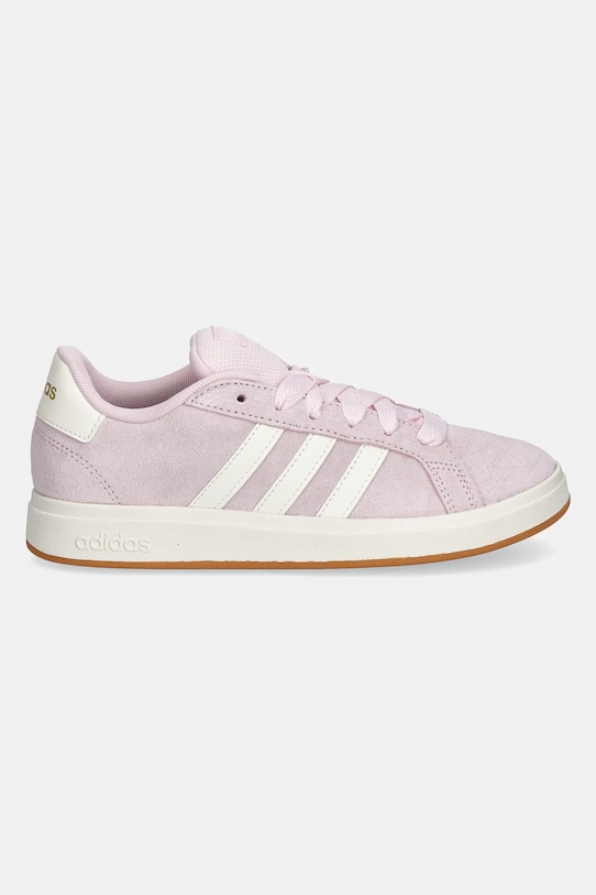 Детские замшевые кроссовки adidas GRAND COURT 00s JP5895 розовый SS25