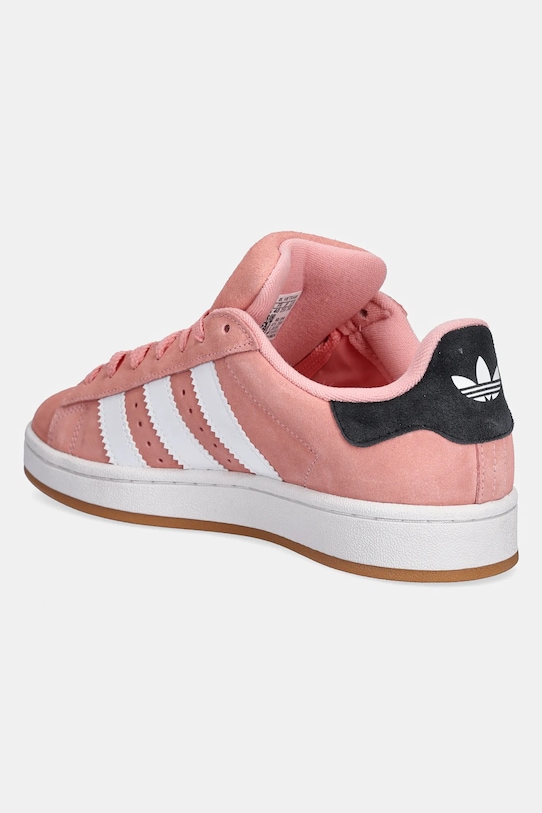 Fete adidas Originals sneakers din piele intoarsă CAMPUS 00s JI0284 roz
