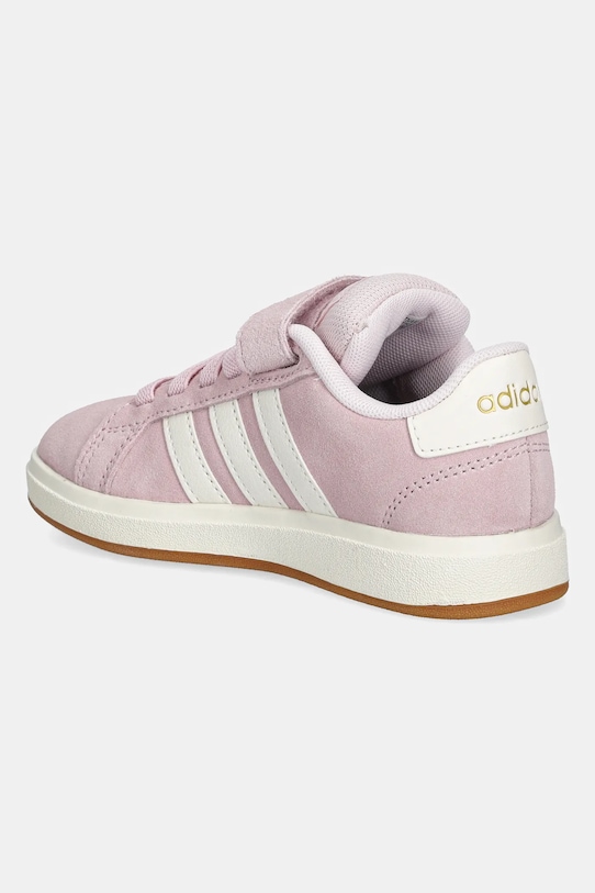 Дівчинка Дитячі замшеві кросівки adidas GRAND COURT 00s JH6181 рожевий