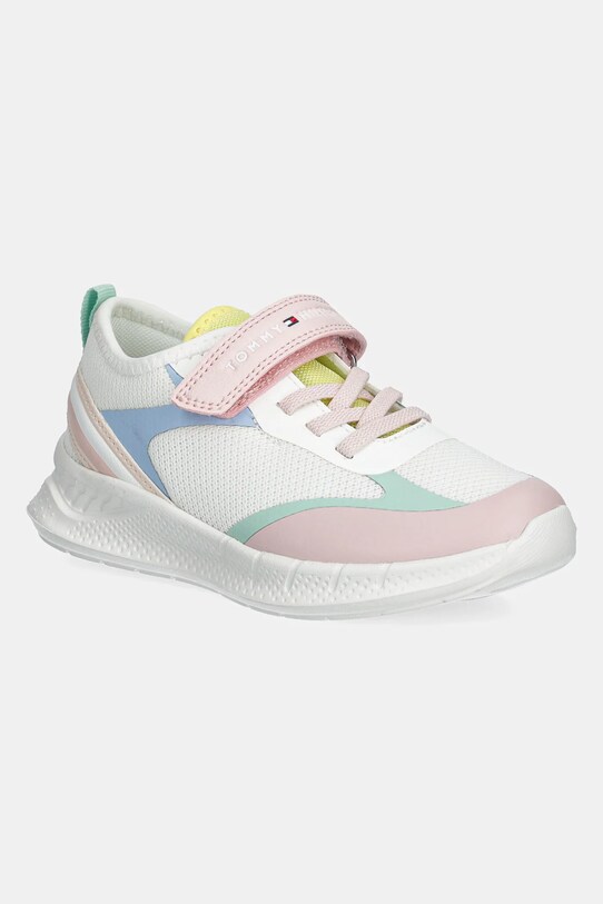 Tommy Hilfiger sneakersy dziecięce imitacja skóry licowej różowy T1A9.33755.27.29