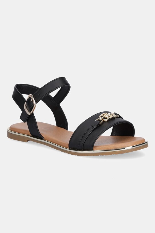 Tommy Hilfiger sandali per bambini nero T3A2.33778