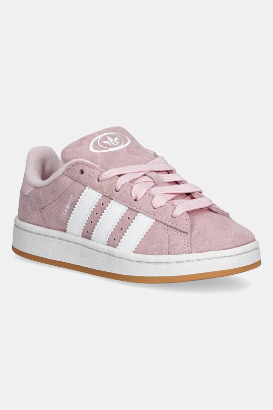 adidas Originals sneakers de piele întoarsă pentru copii CAMPUS 00s piele întoarsă roz JP5507