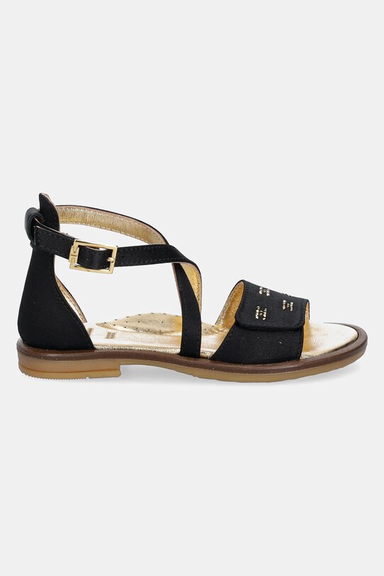 Дитячі сандалі Elisabetta Franchi F1A2.E0275 чорний SS25