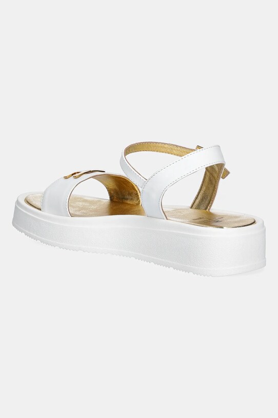 Lány Elisabetta Franchi gyerekszandál bőrből F4A2.E0295.35.38 fehér