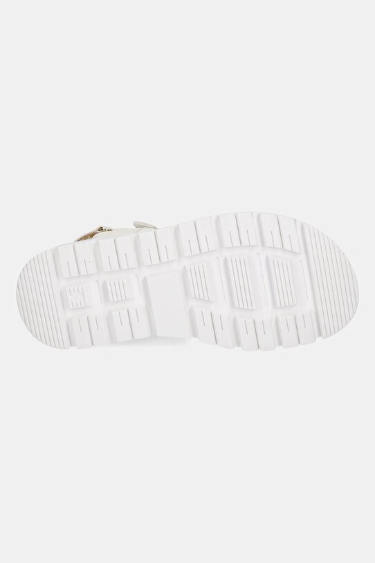 Elisabetta Franchi sandały skórzane F4A2.E0297 biały