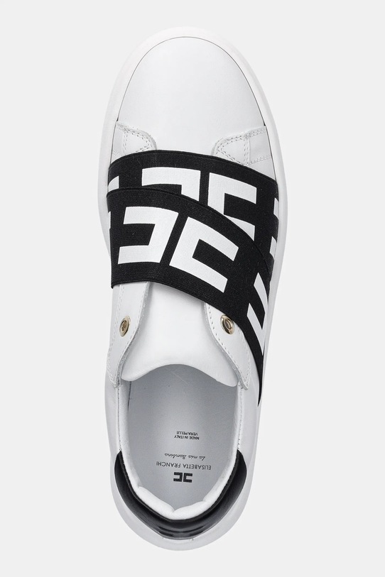 Elisabetta Franchi teniși din piele copii negru F4A9.E0230