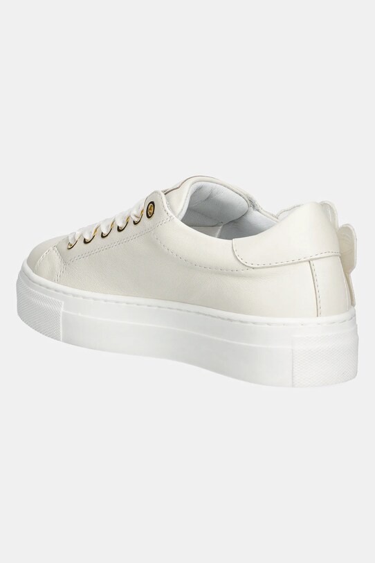 Dievča Detské kožené tenisky Elisabetta Franchi F4A9.E0238.30.34 béžová