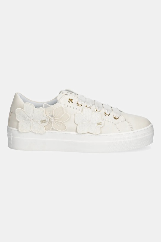 Детские кожаные кроссовки Elisabetta Franchi F4A9.E0238.35.38 бежевый SS25