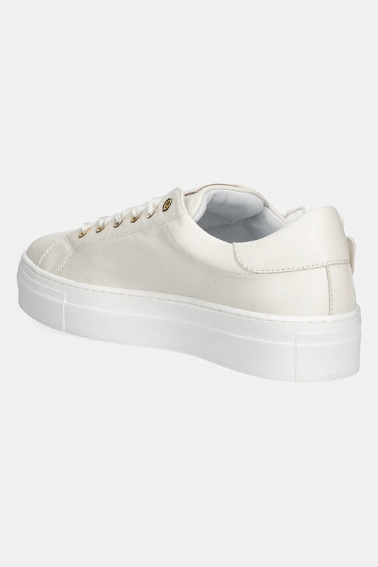 Девочка Детские кожаные кроссовки Elisabetta Franchi F4A9.E0238.35.38 бежевый