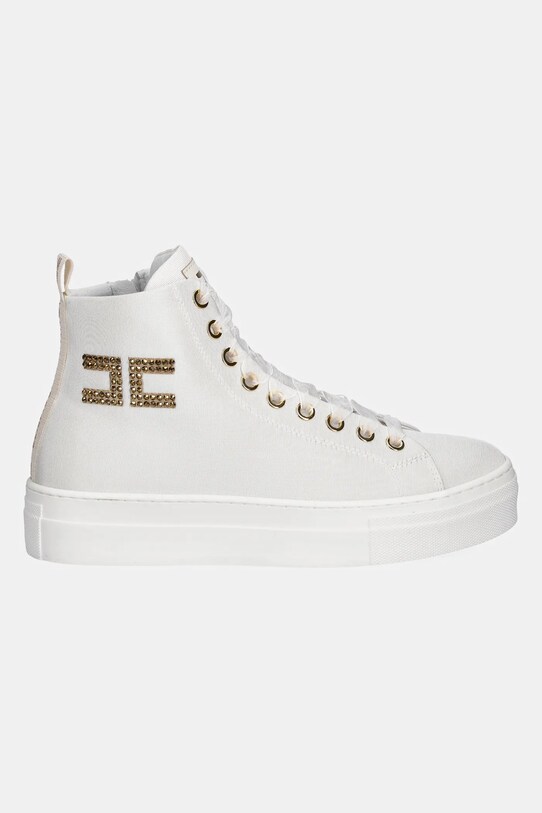 Detské tenisky Elisabetta Franchi F4A9.E0243 biela SS25