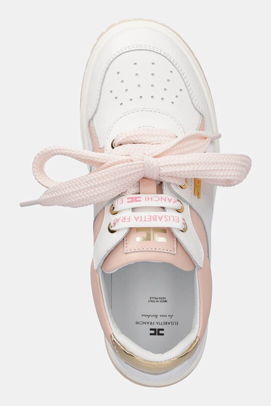 Dětské sneakers boty Elisabetta Franchi růžová F4A9.E0252.30.34