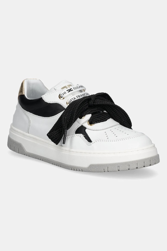 Elisabetta Franchi teniși din piele copii mic de statură negru F4A9.E0254.35.38