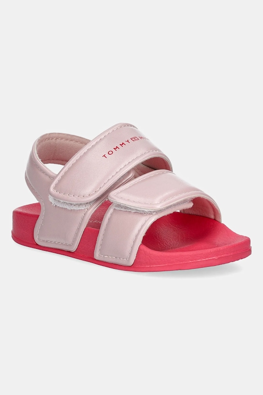 Дитячі сандалі Tommy Hilfiger рожевий T1A2.33811.22.26
