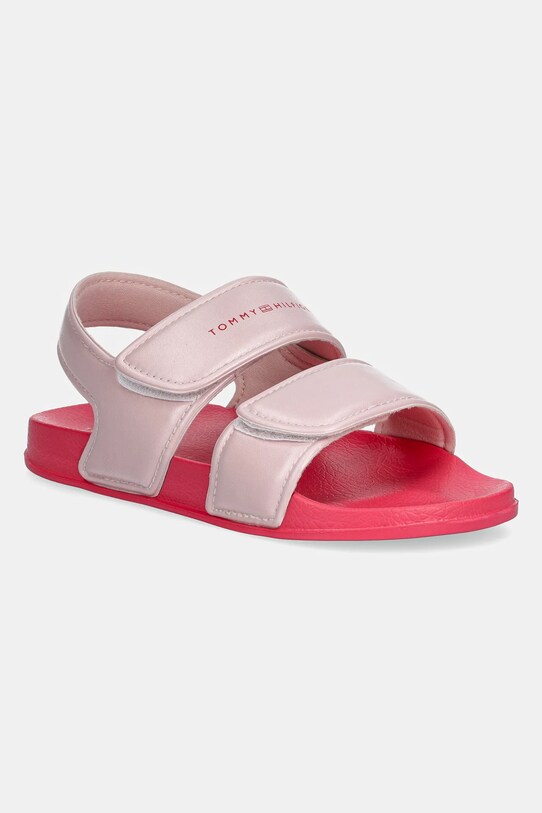 Дитячі сандалі Tommy Hilfiger рожевий T1A2.33811.27.29
