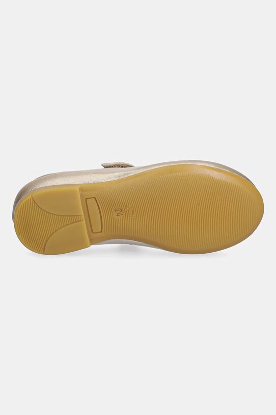 Tommy Hilfiger balerini din piele pentru copii T1A3.33927.24.29 aur