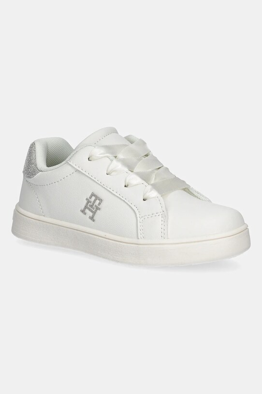 Dětské sneakers boty Tommy Hilfiger nízký bílá T1A9.33728.27.29