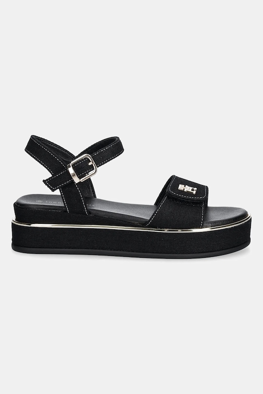 Παιδικά σανδάλια Tommy Hilfiger T3A2.33788.35.40 μαύρο SS25