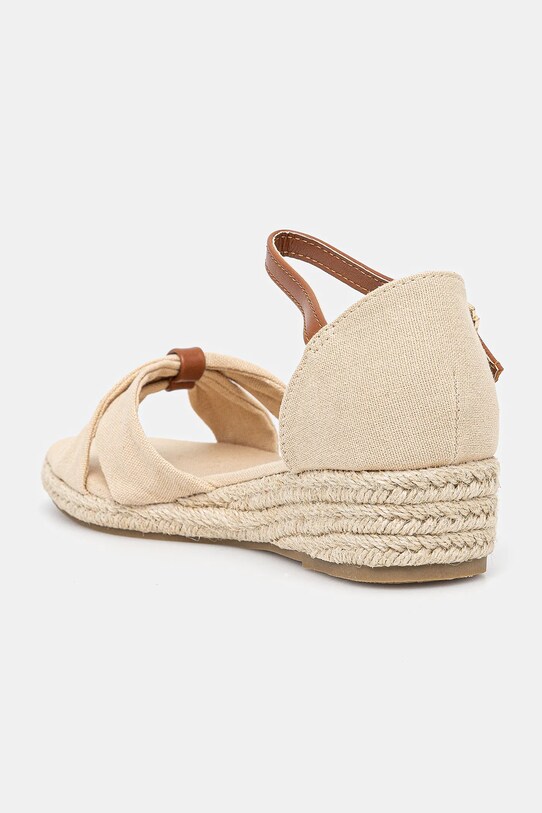 Dziewczynka Tommy Hilfiger espadryle dziecięce T3A7.33801.35.40 beżowy
