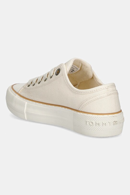 Κοριτσίστικα Παιδικά πάνινα παπούτσια Tommy Hilfiger T3A9.33733.30.34 μπεζ