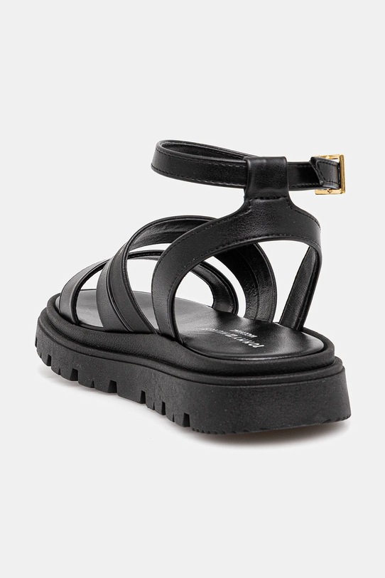 Dziewczynka Tommy Hilfiger sandały dziecięce T4A2.33798.30.34 czarny