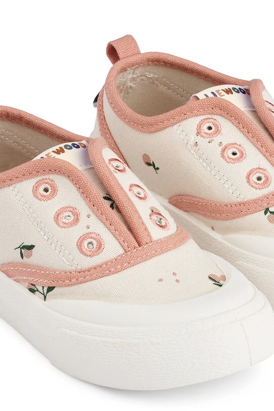 Dziewczynka Liewood tenisówki dziecięce Danilo Sneakers LW19656 beżowy