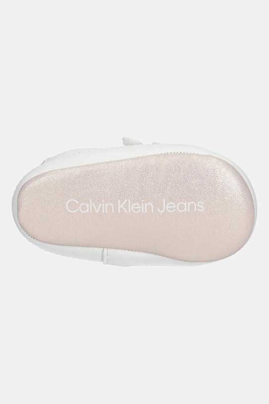 Calvin Klein Jeans pantofi pentru bebelusi V0A9.82005 alb