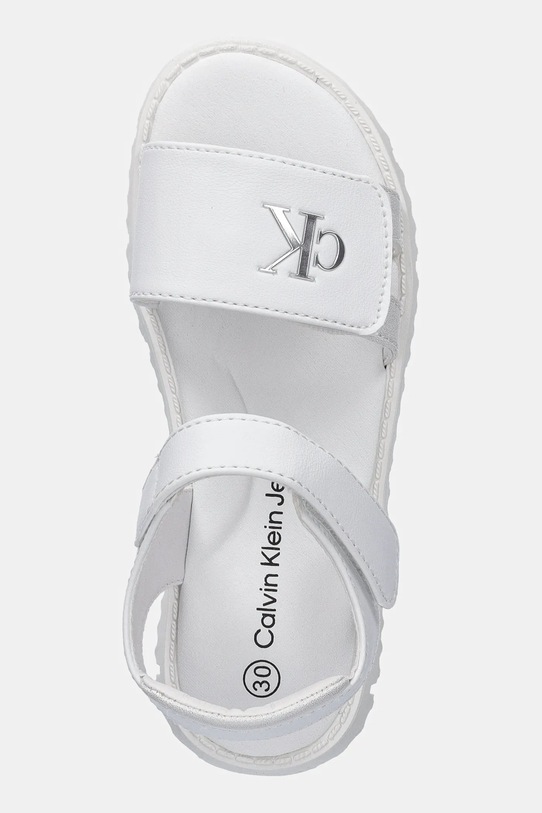 Dětské sandály Calvin Klein Jeans bílá V1A2.82039.30.34