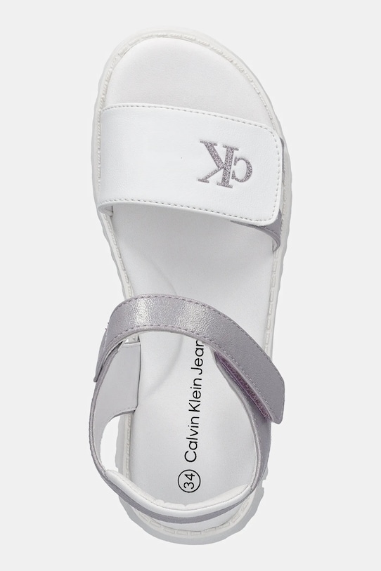 Дитячі сандалі Calvin Klein Jeans фіолетовий V1A2.82039.30.34