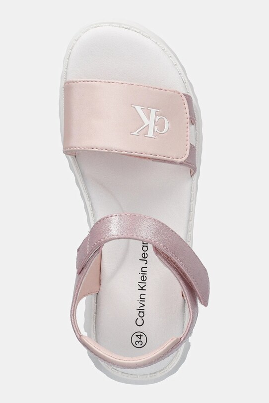 Calvin Klein Jeans sandale copii roz V1A2.82039.30.34