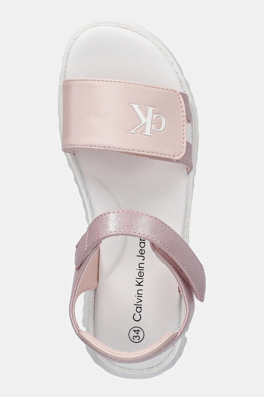 Детские сандалии Calvin Klein Jeans розовый V1A2.82039.30.34