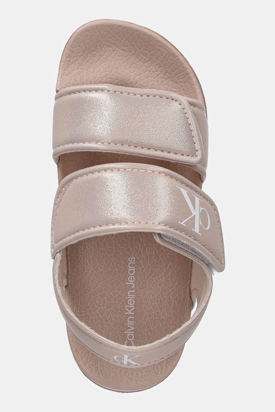 Calvin Klein Jeans sandale copii bej V1A2.82062.27.34