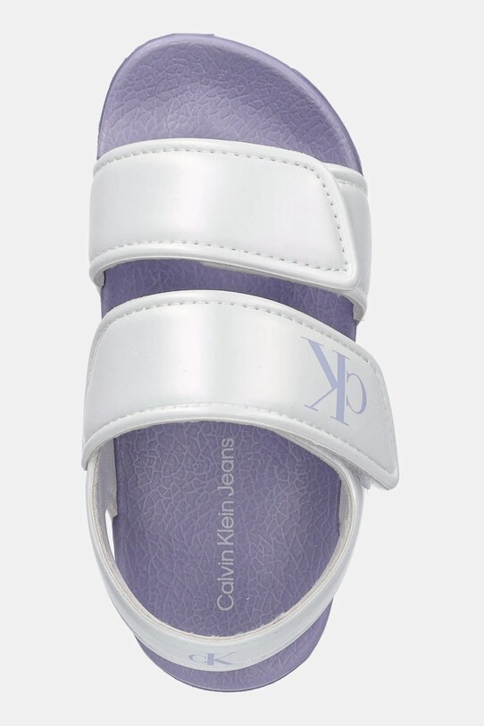 Otroški sandali Calvin Klein Jeans vijolična V1A2.82063.22.26