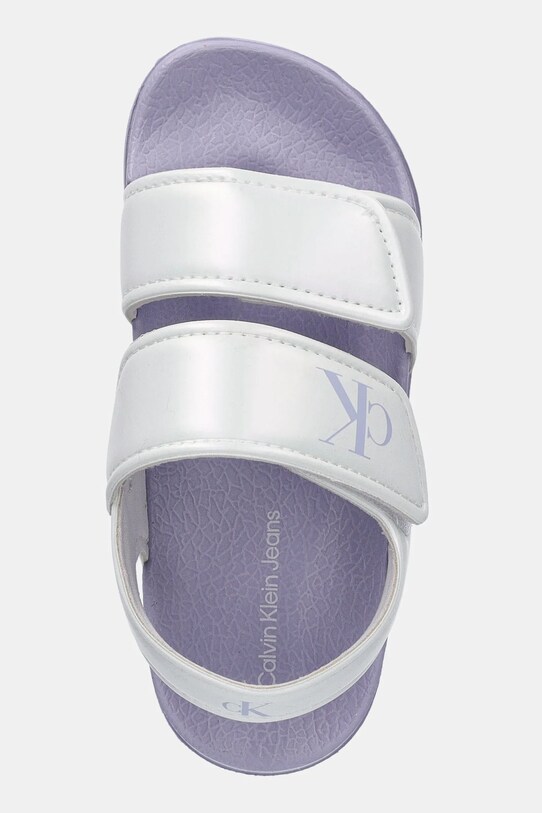 Παιδικά σανδάλια Calvin Klein Jeans μωβ V1A2.82063.27.34