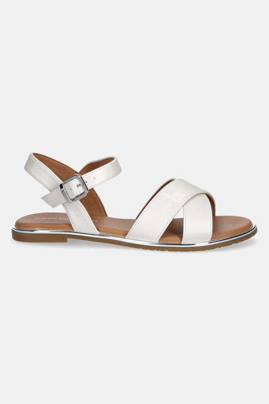Otroški sandali Calvin Klein Jeans V3A2.82042.35.39 bela SS25