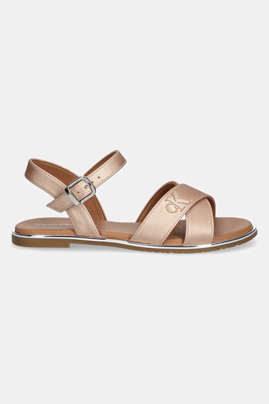 Otroški sandali Calvin Klein Jeans V3A2.82042.35.39 bež SS25